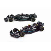 2023 Mercedes-Benz AMG Petronas F1 Team 2-Pack, Black - Bburago 18-38201 - 1/43 Scale Diecast Model Car