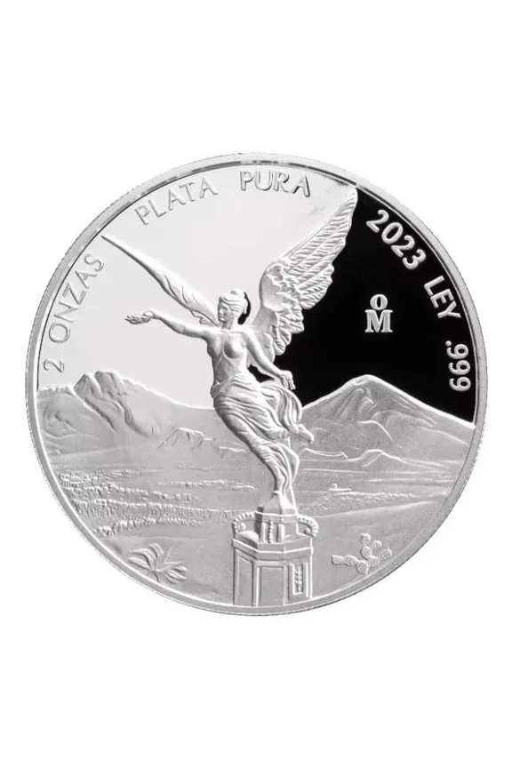 2023 Mexico 2 oz Silver Libertad Proof (In Capsule)