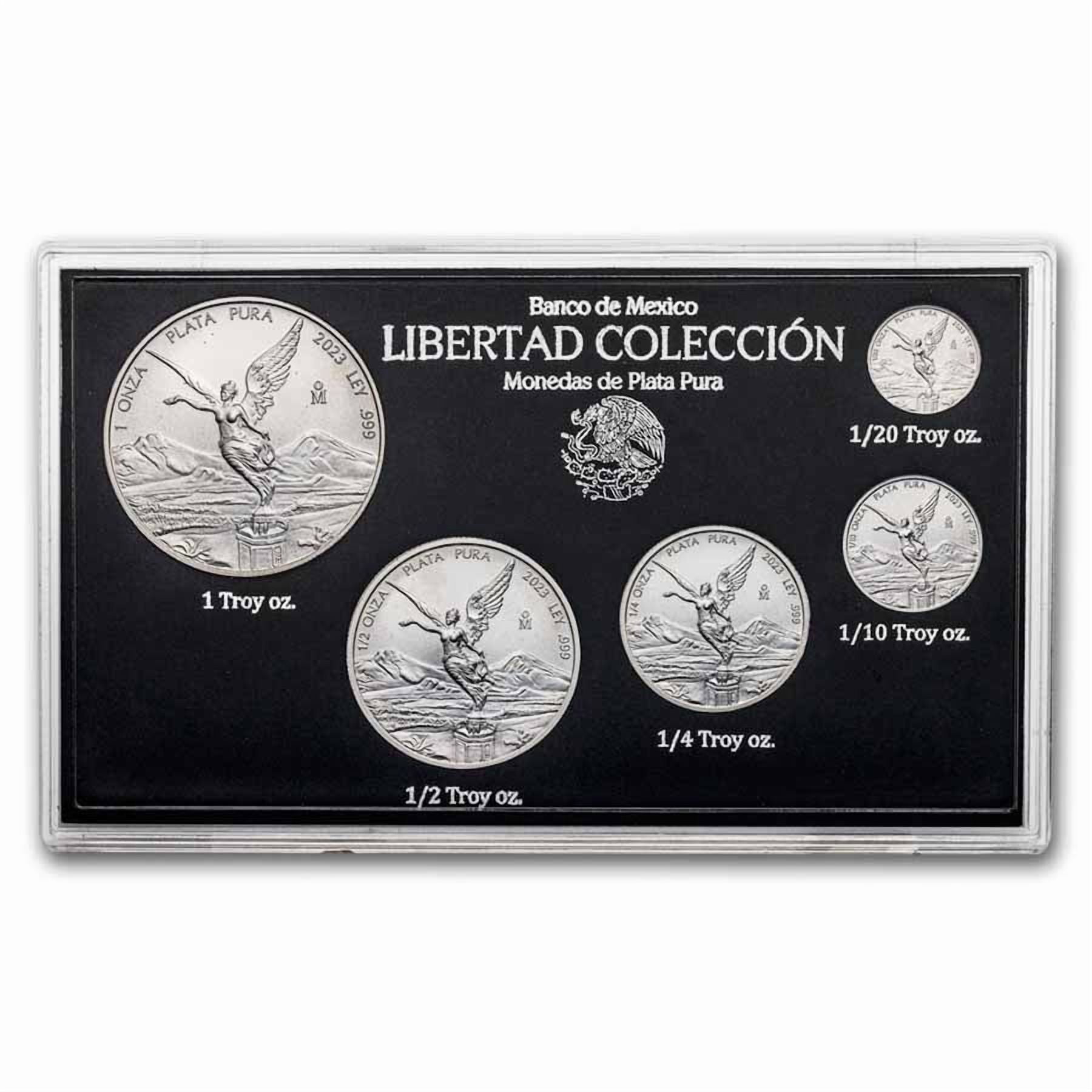 純銀貨 4個セット　Mexico Libertad 2017 .999 純銀貨 4個セット Mexico Libertad 2017 .999 Mexican Libertad