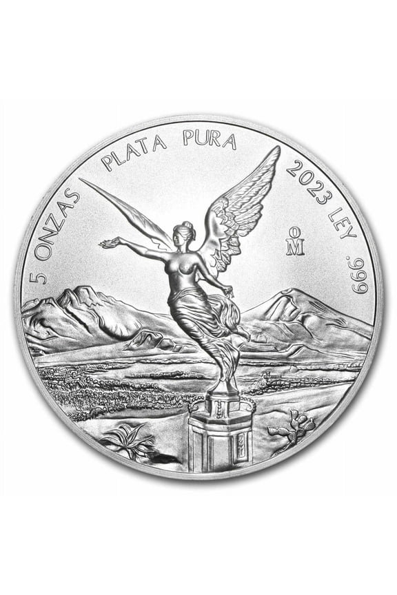 2023 Mexico 5 oz Silver Libertad BU