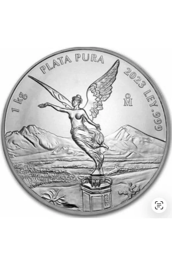 2023 Mexico Kilo Libertad BU Silver Coin