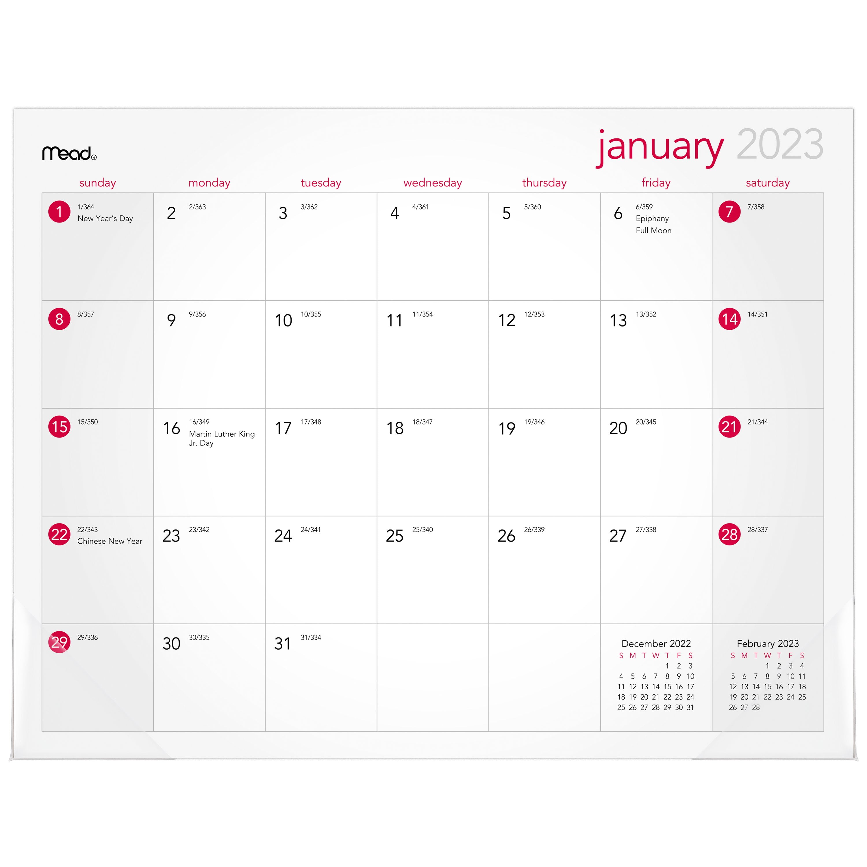 Mead Monthly Desk Pad Calendar Mead Monthly Desk Pad Calendar