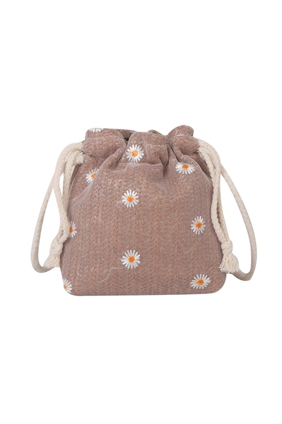 2023 Mini Straw Weave Bucket Bags Fashion Messenger Bag Casual Crossbody Bags