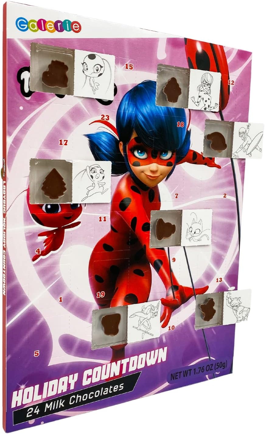 2023 Miraculous Ladybug Heroes Advent Calendar, 24 Days Countdown to
