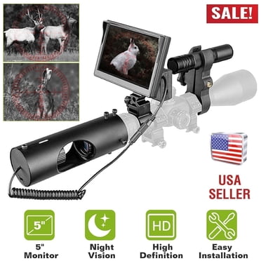 NightSnipe NS400 Infrared Illuminator – IR Hunting Light, Digital Riflescope Attachment, Weapon Sight