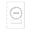 thumbnail image 1 of 2023 Monthly Calendar Refills for 7 Disc Planners (Minimalist), 1 of 5