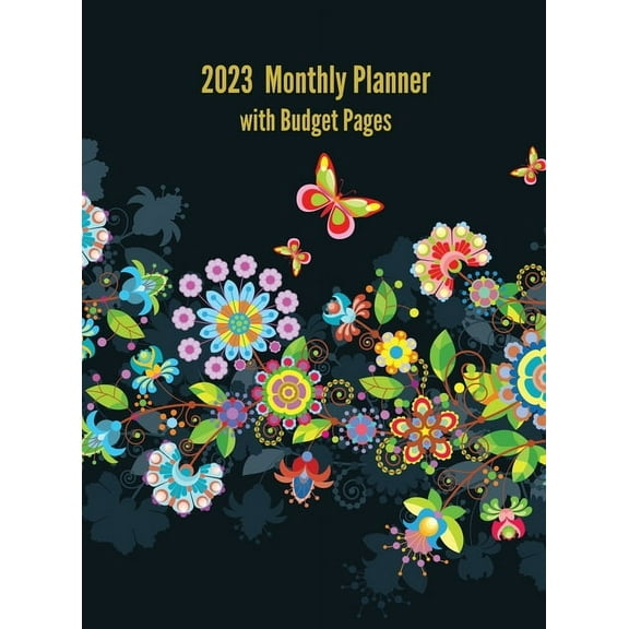 2023 Monthly Planner with Budget Pages: Budget/Finance Planner (Large) (Hardcover)