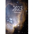 2023 Monthly/Weekly Planner 12Month GalaxyThemed Organizational