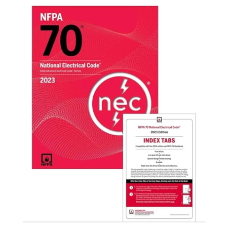2023 NEC Code Book, Paperback with Index Tab