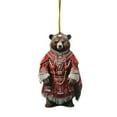 2023 NEW Cute Polar Bear Christmas Scene Decoration Christmas Hanging