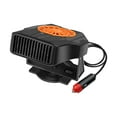 thumbnail image 1 of 【2023 NEW】Portable Car Heater, Car Windshield Defogger Defroster, 2 in 1 Heaters/Cooler, 12V 150W Automotive Heated Fan Plug into cigarette lighter for Windshield Winter(Black), 1 of 7