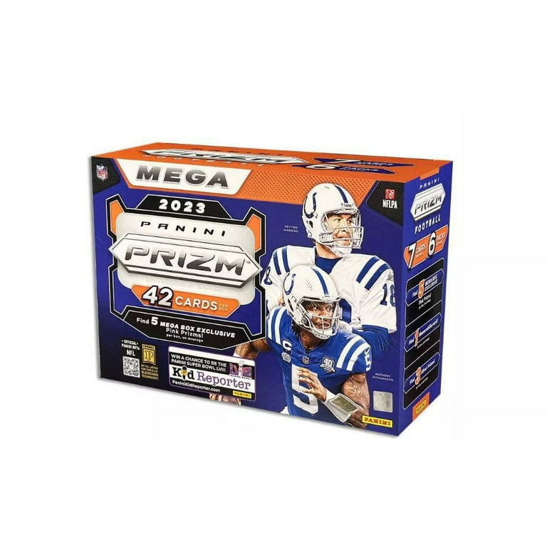 2023 NFL Prizm Football Mega Box Walmart