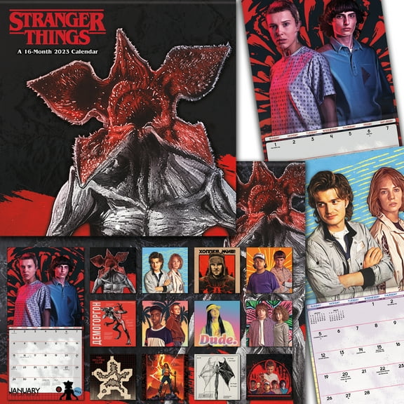 2023 Netflix Stranger Things Wall Calendar