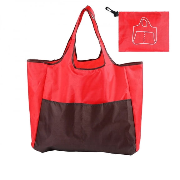 2023 New Big Folding Shopping Bag Large Capacity Portable Reusable Waterproof Grocery Fashion Shoulder Handbags for Travel