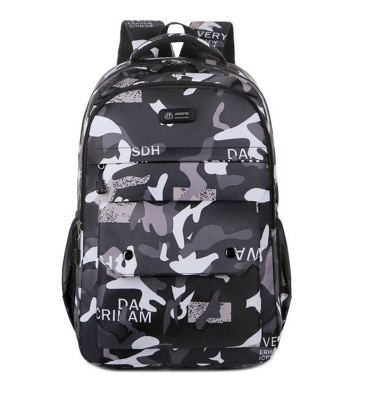 2023 New Camouflage Backpack Street Trend Cool Men‘S And Women‘S