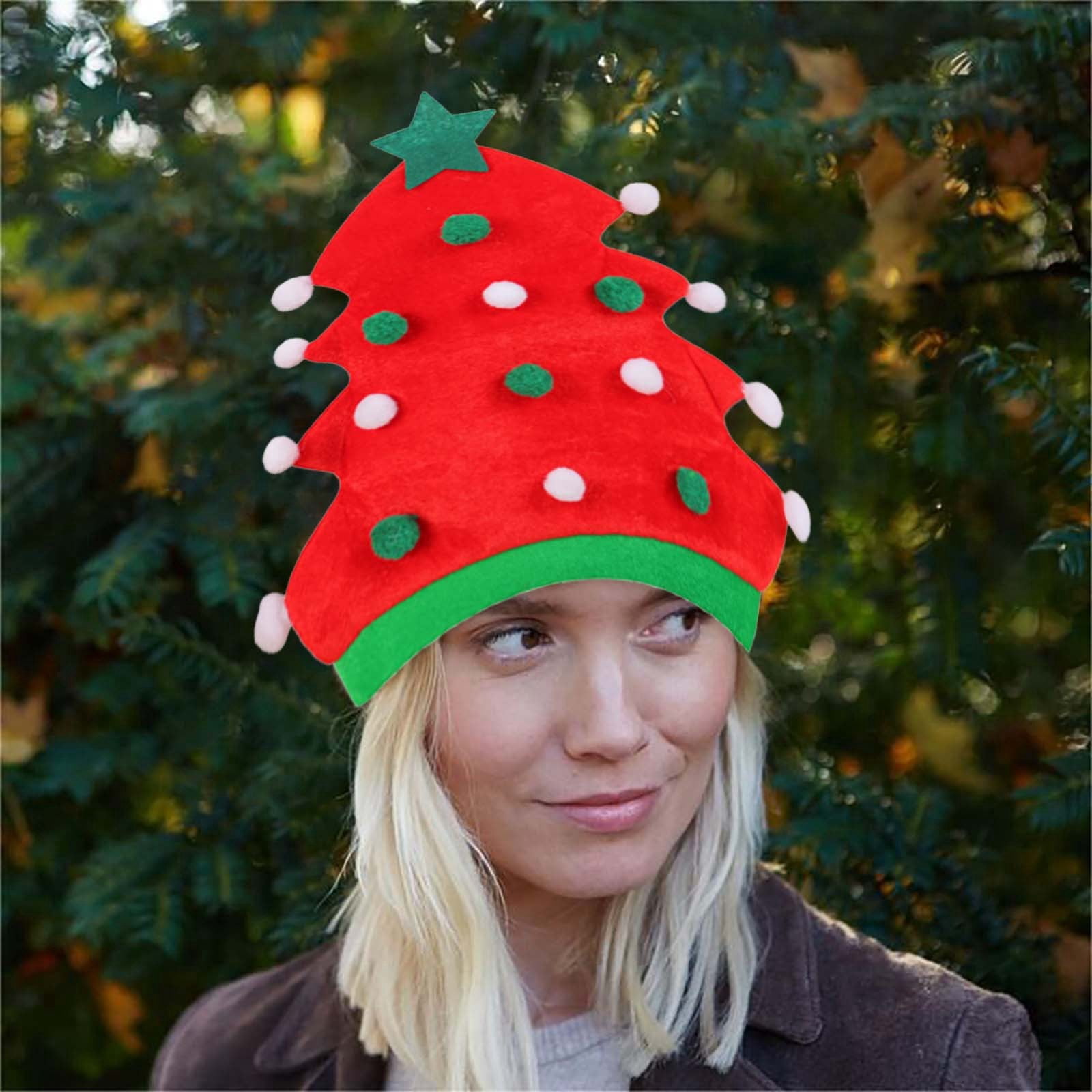 2023-new-christmas-hat-creative-christmas-tree-shape-christmas-hat
