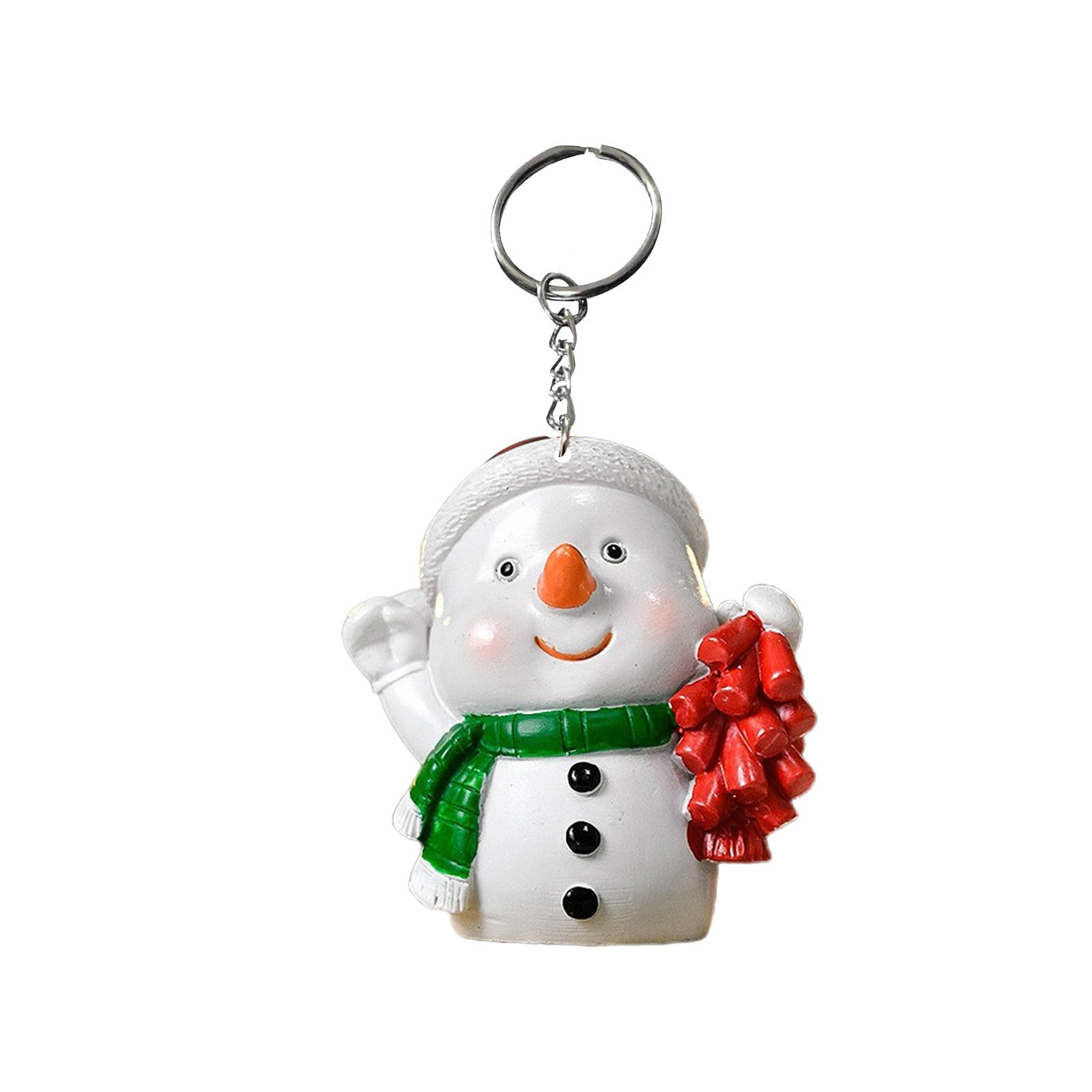2023 New Cute Christmas Penguin Christmas Tree Keychain White Elephant