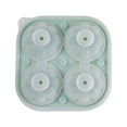 2023 New Ice Cubes Maker,4 Hole Ice Cubes Molds Ice Box Small Household