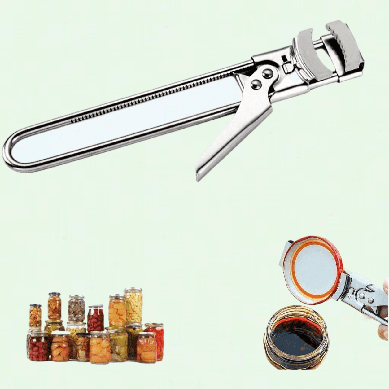 2023 New Jar Opener for Weak Hands, Arthritic Hands, Tight Lid Opener