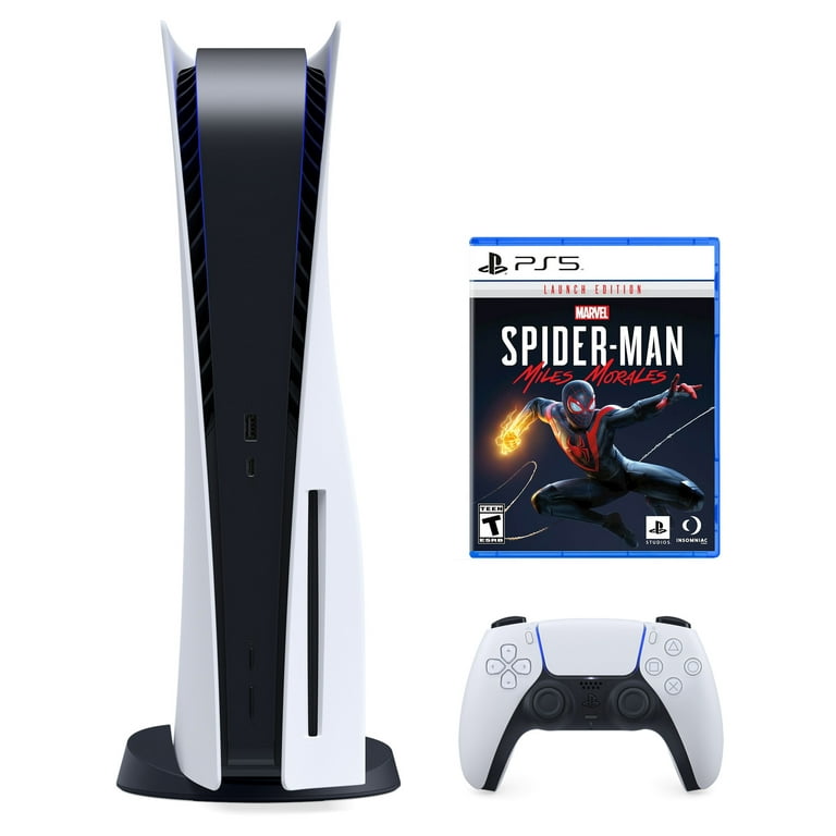 2023 New PlayStation 5 Disc Version PS5 Console with Wireless Controller & Spider-Man: Morales Game - Walmart.com