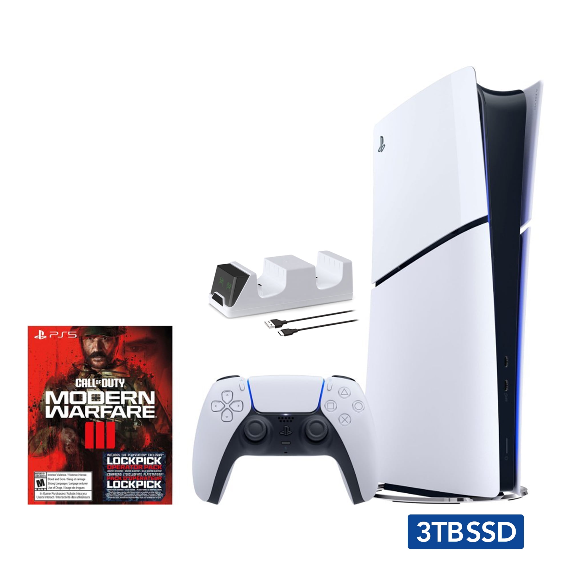 Sony PS5 Digital Edition Console God of War Ragnarök Bundle - White for  sale online