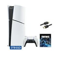 thumbnail image 1 of 2023 New PlayStation 5 Slim Upgraded 3TB Digital Edition Fortnite Cobalt Star Bundle and Mytrix 8K HDMI Ultra High Speed Cable - White, Slim PS5 3TB PCIe SSD Gaming Console, 1 of 9