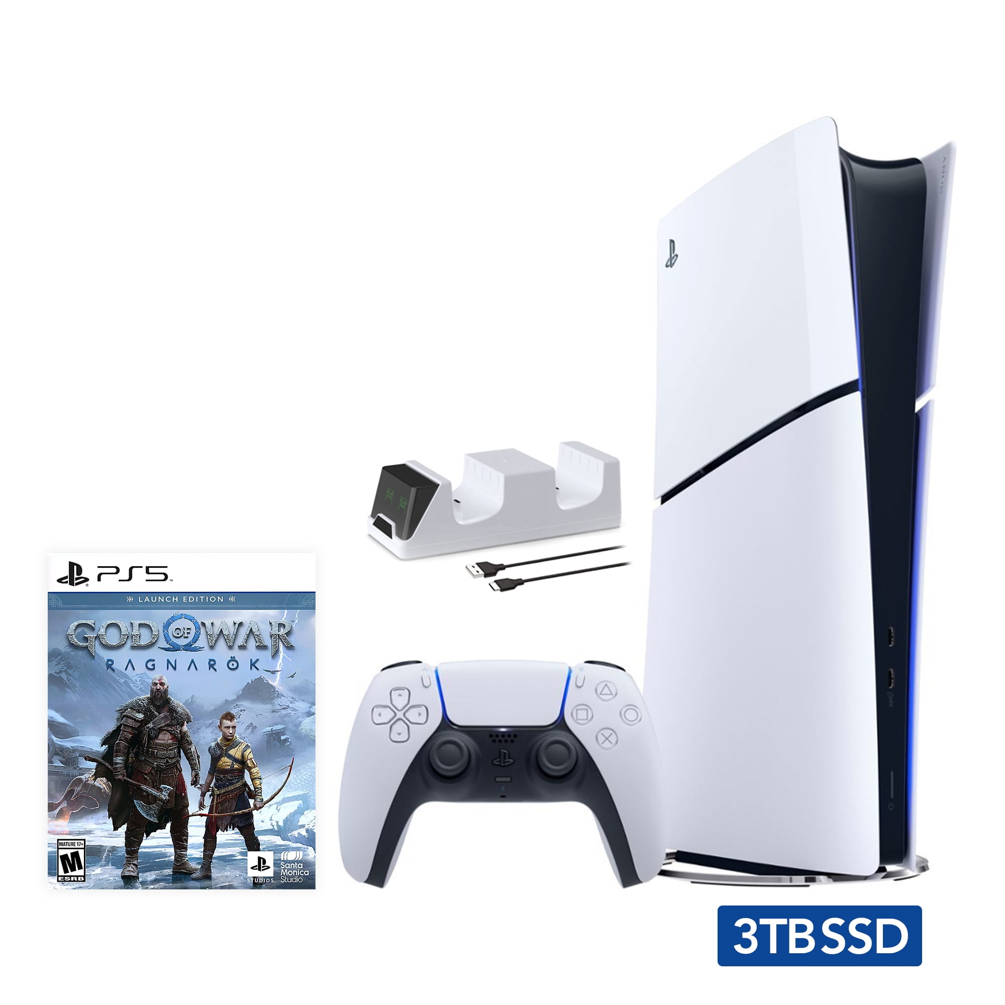 Playstation 5 God Of War Ragnarok Console With Wireless Controller : Target