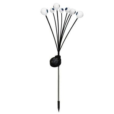 2023 New Solar Powered String Eyeball Lamp Halloween Ghost Eye Ground Lamp Outdoor Courtyard Holiday Party Decoration