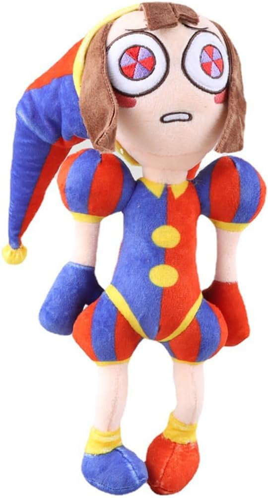 TQJOUJOU 2023 New Digital Circus Plush, The Amazing Pomni and  Jax Plushies Toy, New Digital Circus Stuffed Toys, Cartoon Image Pillow for  Fans and Kids (B) : Toys & Games
