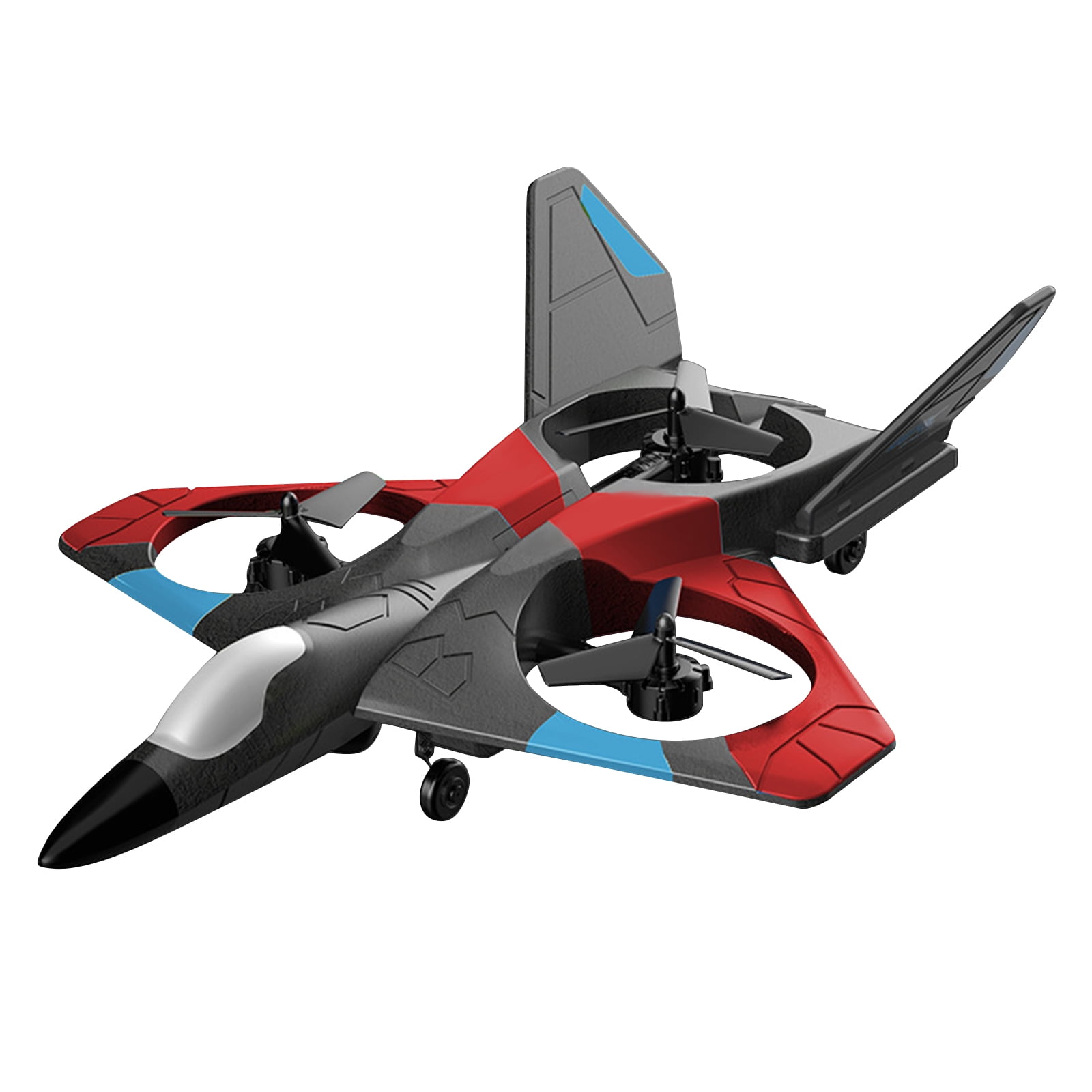2023 New V27 Jets Fighter Stunt RC Airplane,15in Large RC