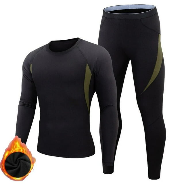 2023 New Winter Thermal Underwear Sets Men Quick Dry Anti-microbial ...