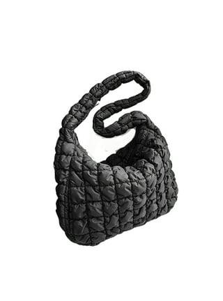 Quilted Padded Crossbody Bag for Women Pleated Bubbles Cloud Shoulder Bags  Large Tote Bucket Designer Bag Ruched Handbags 2023