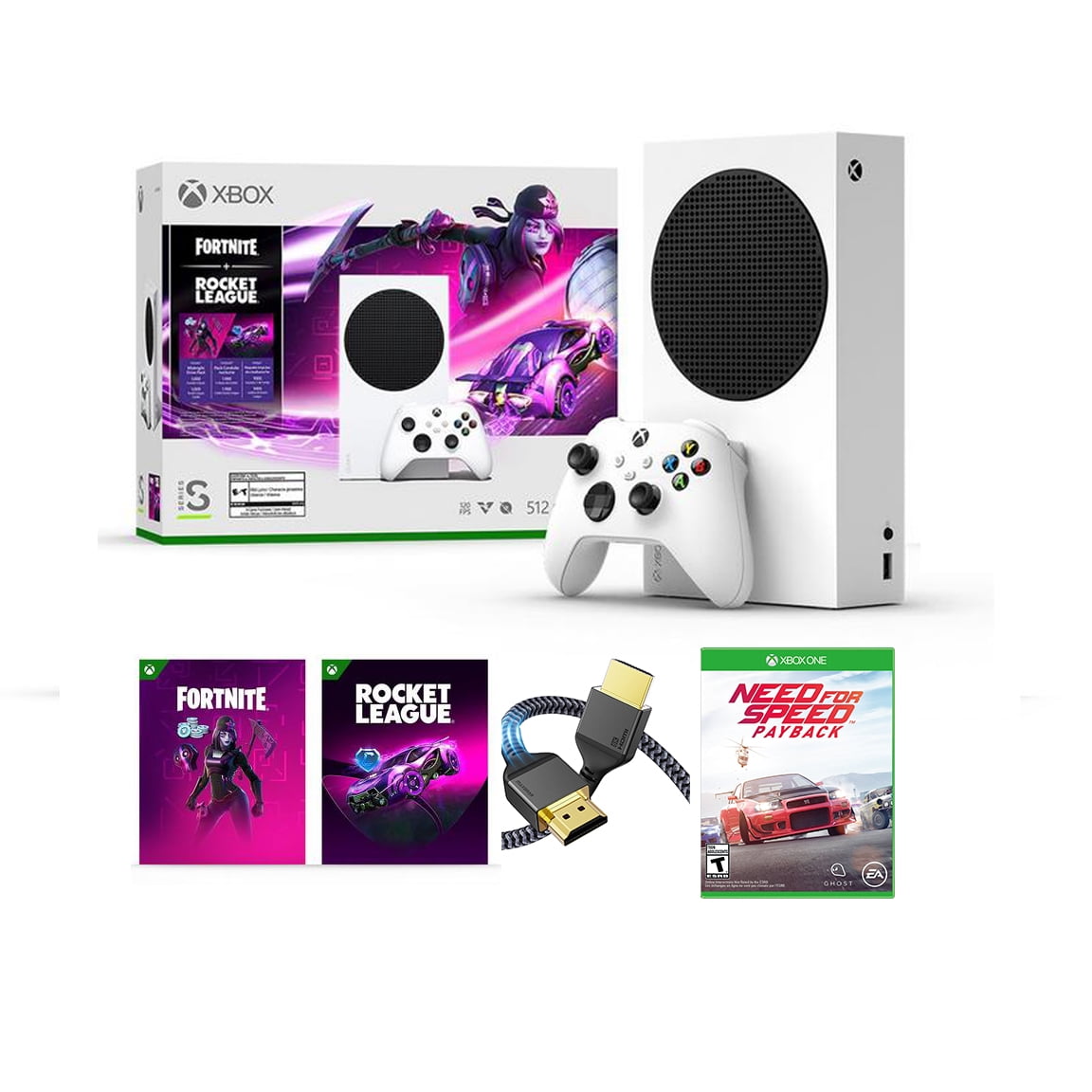 2023 Newest Edition Microsoft Xbox-Series-S 512GB SSD– Fortnite