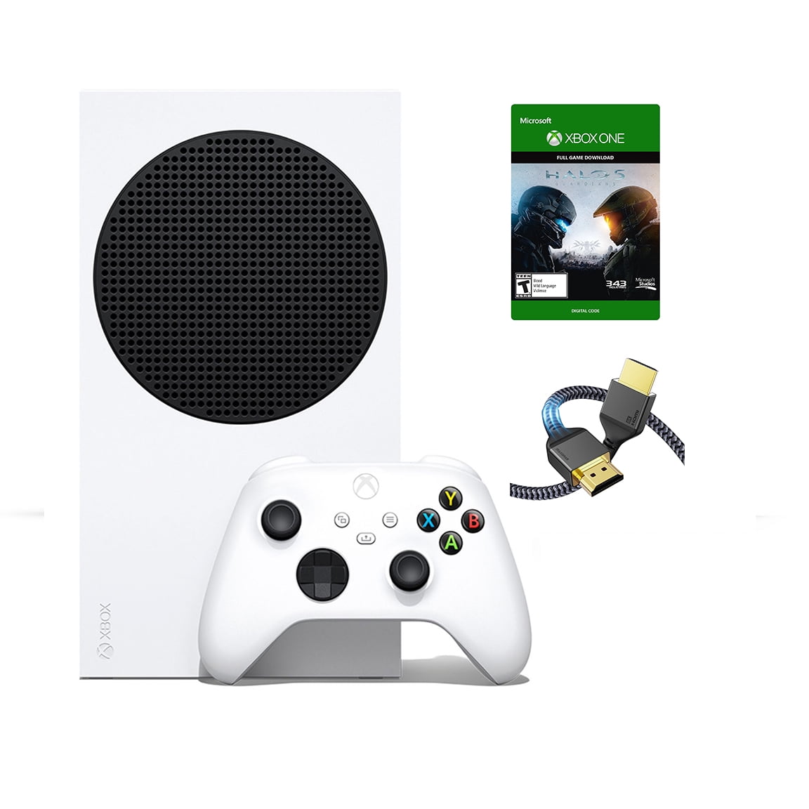 2023 Newest Edition-Microsoft Xbox-Series-S 512GB SSD– White Wireless  Controller with Xbox Game Pass Ultimate: 1 Month and SUPERE High Speed HDMI 