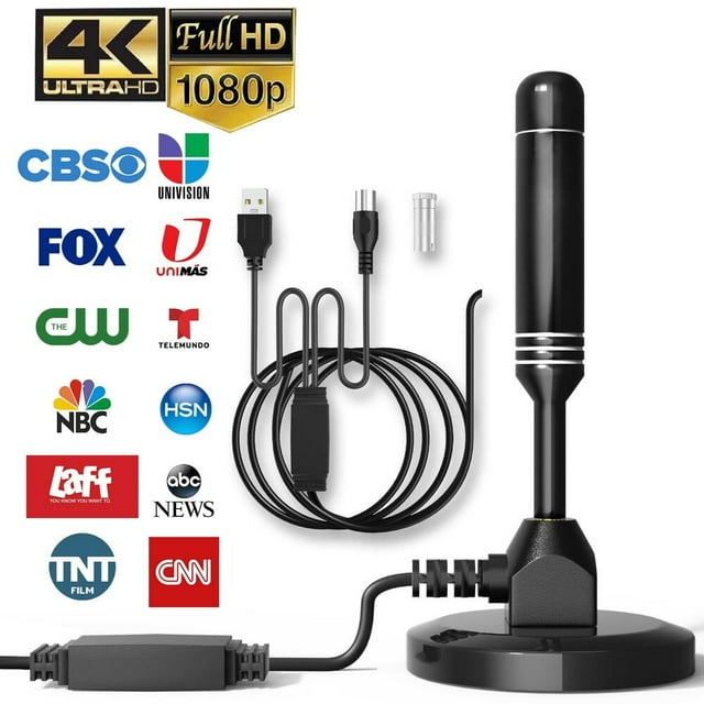 2023 Newest HD TV Antenna up 300 Miles RangeIndoor/Outdoor Antenna