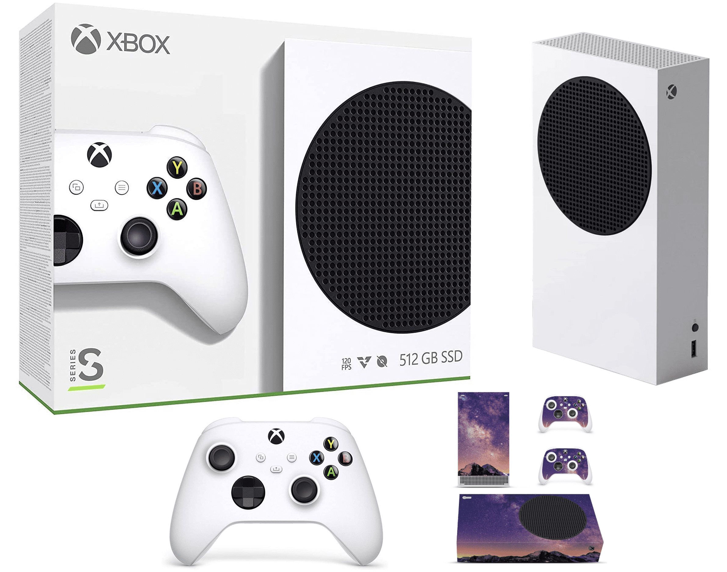 2022 Newest Xbox Series S Gaming Console System- 512GB SSD White Digital  Version W/ Minecraft Full Game