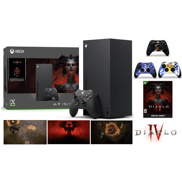 2023 Newest Microsoft Xbox Series X 1TB SSD Gaming Console, Diablo IV ...