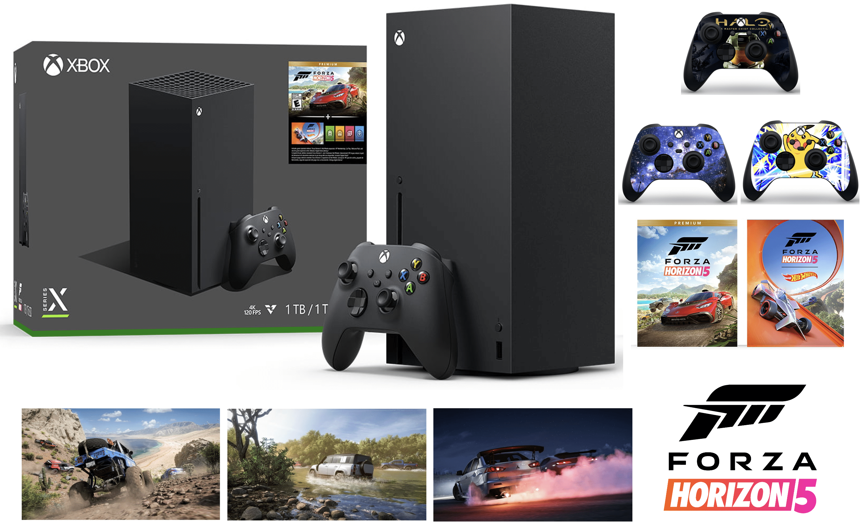 Pack Console Xbox Series X + Forza Horizon 5 Edition Premium MICROSOFT