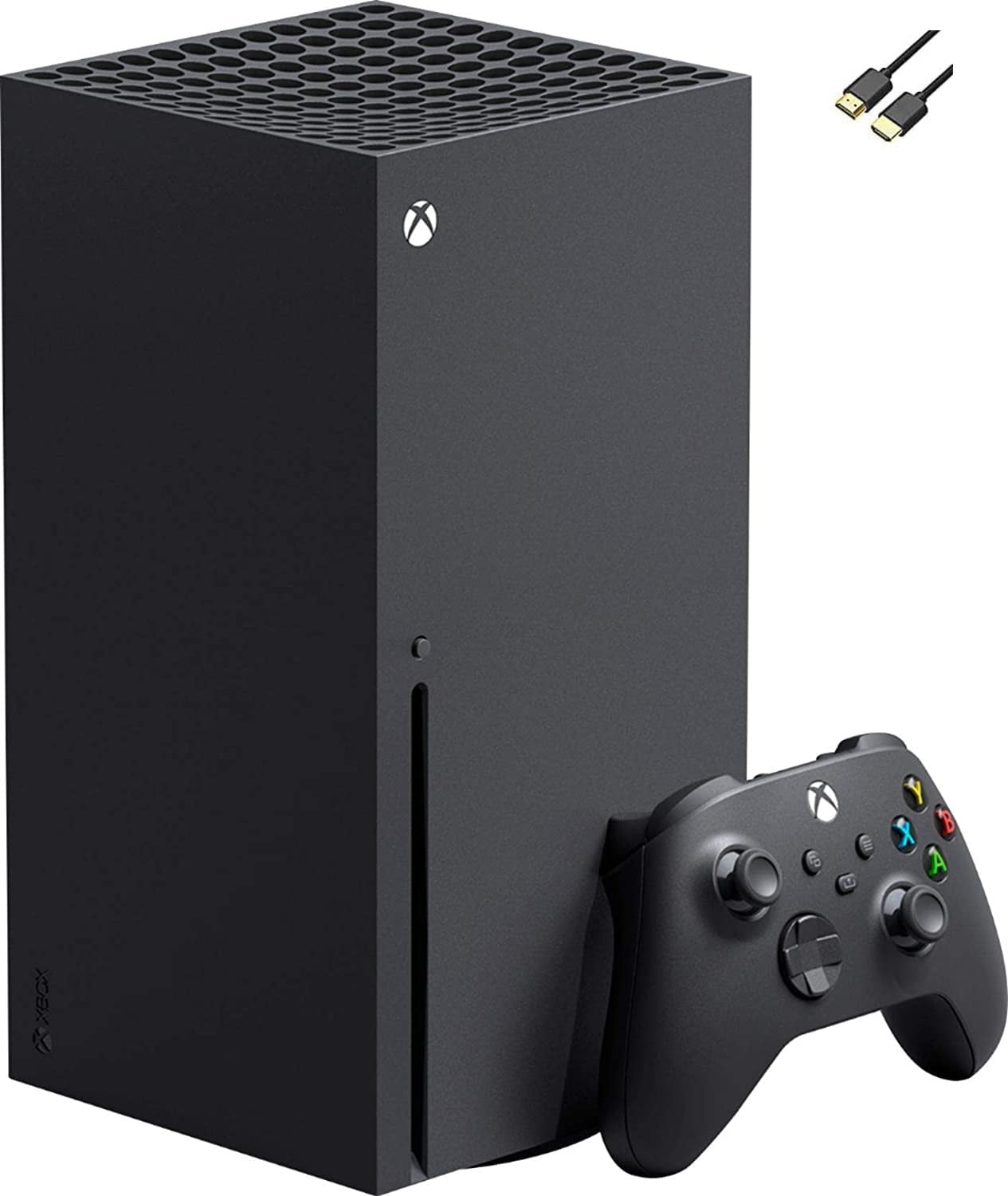 Microsoft Xbox Series X–Gaming Console System- 1TB SSD Black X Version with  Disc Drive Bundle with Xbox Game Pass Ultimate: 1 Month and MTC18 High  Speed HDMI Cable 