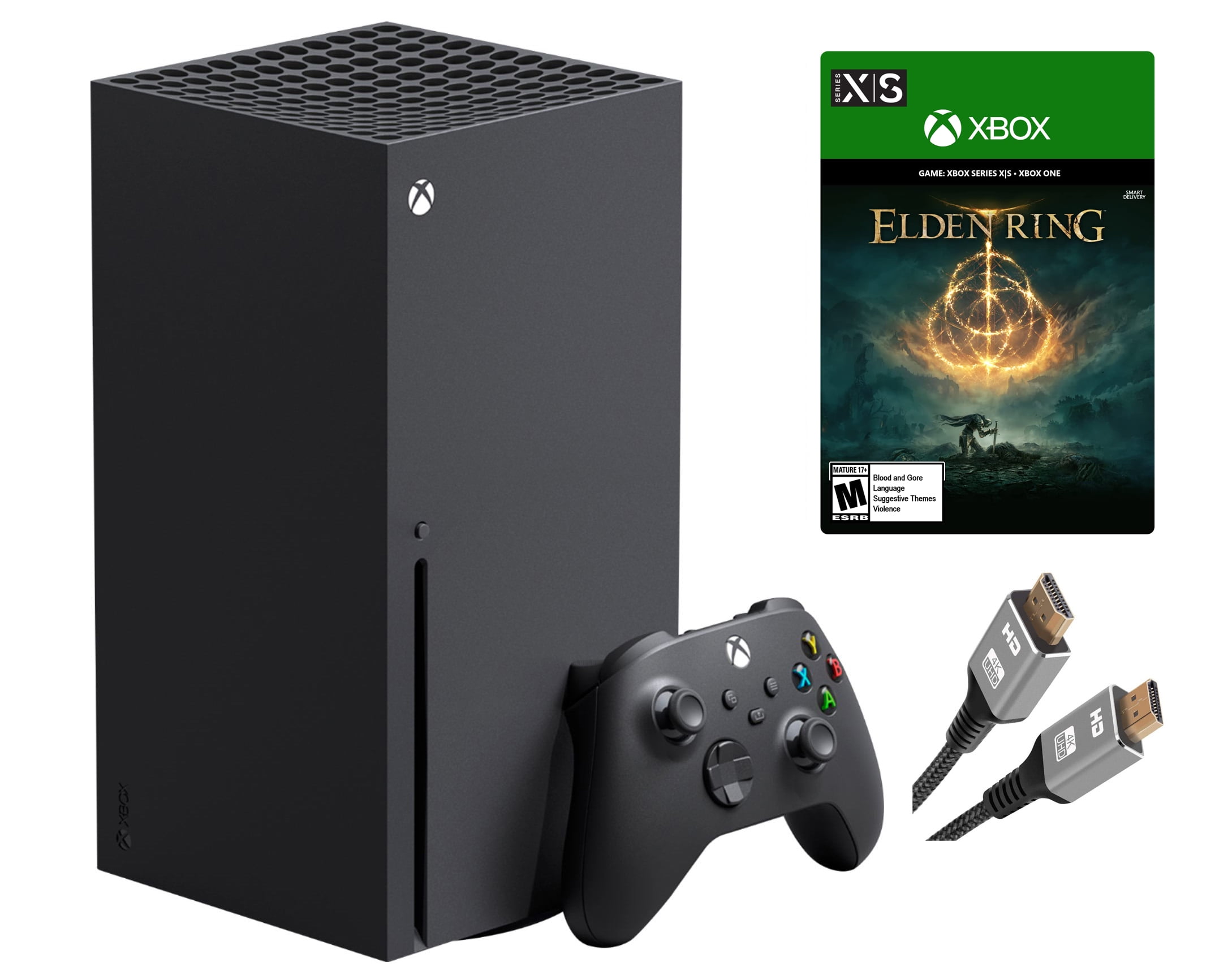 Newest Microsoft Xbox Series X–Gaming Console System- 1TB SSD Black X  Version with Disc Drive Bundle with Forza Horizon 4 Full Game and MTC12  High 