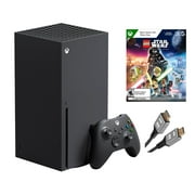 2023 Newest Microsoft Xbox Series X–Gaming Console System- 1TB SSD Black X Version with Disc Drive Bundle with LEGO Star Wars Full Game and MTC10 High Speed HDMI Cabel