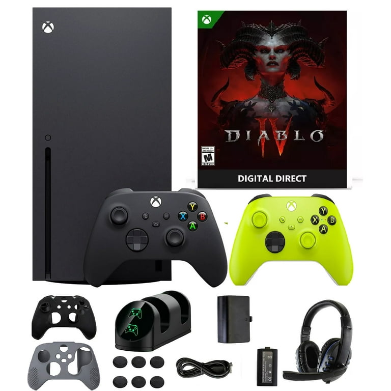 Microsoft Xbox One S 1TB Battlefield 1 Green Bundle With 8 in 1