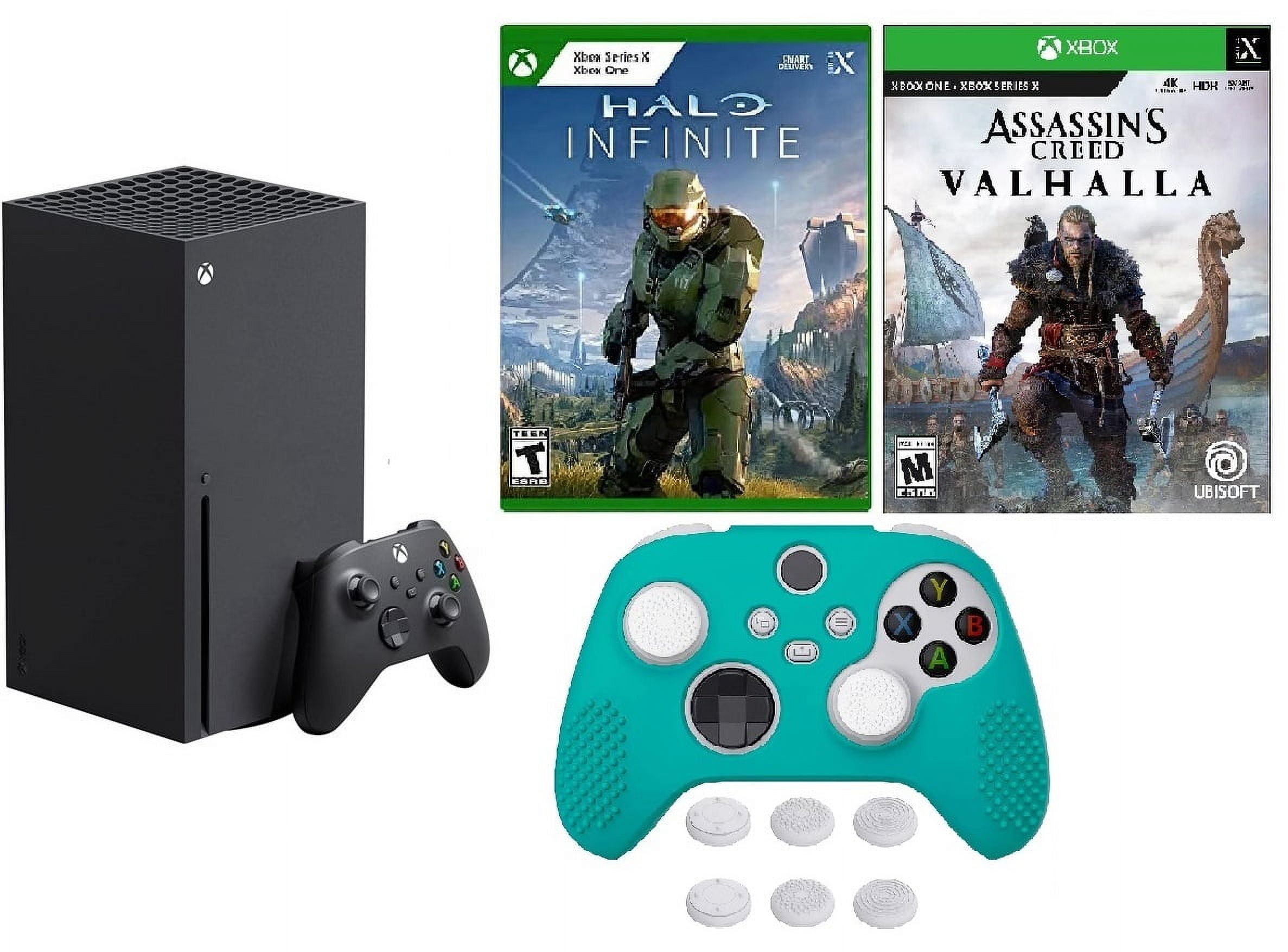 2023 Newest Xbox Series X Gaming Console System 1TB SSD Black X Version with Disc Drive W/ Halo