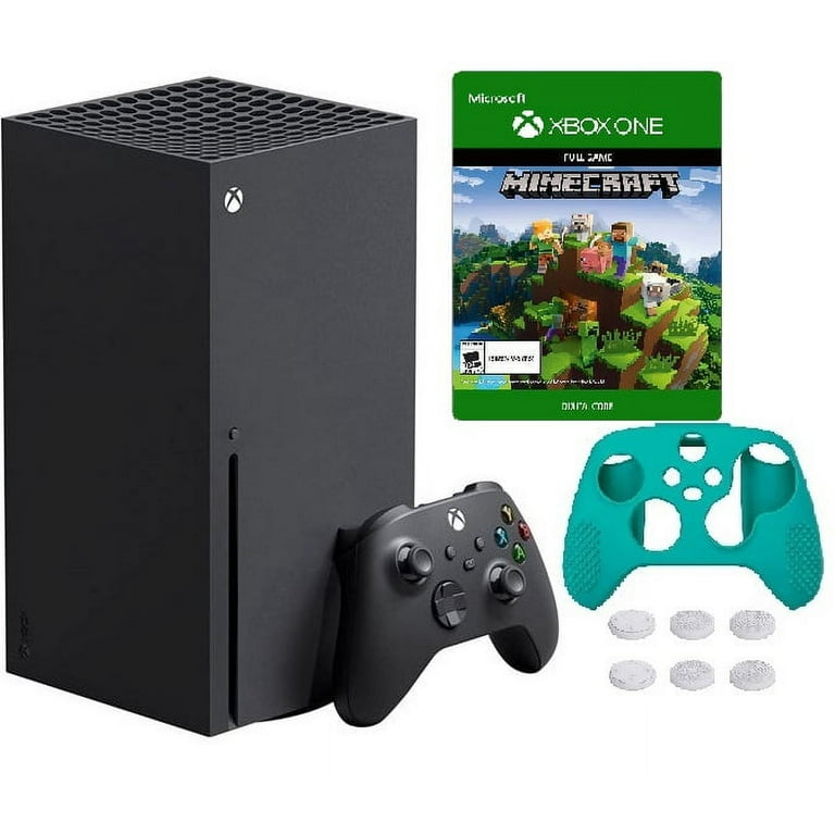 2023 Newest Xbox -Series -X- Gaming Console System- 1TB SSD Black X Version  with Disc Drive W/ Minecraft Full Game | Silicone Controller Cover Skin