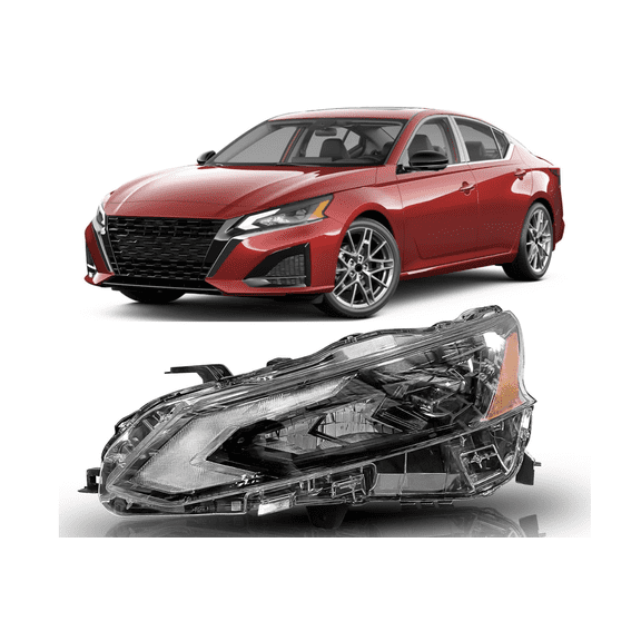 2023 Nissan Altima Sedan Head Lamp Driver Side Led Black