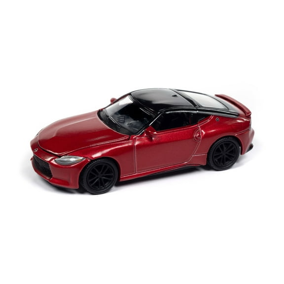 2023 Nissan Z, Passion Red w/Black Roof - Auto World AW64442/48A - 1/64 Scale Diecast Model Car