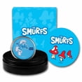 thumbnail image 1 of 2023 Niue 2 oz Silver Smurfs Blue High Relief 65th Anniversary, 1 of 4