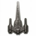 thumbnail image 1 of 2023 Niue 3 oz Silver $10 Star Wars Mandalorian Starfighter Coin, 1 of 4