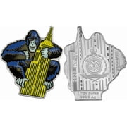 2023 Niue Burton Morris Gorilla 1 oz Shaped Colorized Silver Coin PAMP King Kong