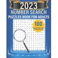 thumbnail image 1 of 2023 Number Search Puzzles Book For Adults: Large Print Number Search Puzzles For Seniors., (Paperback), 1 of 1